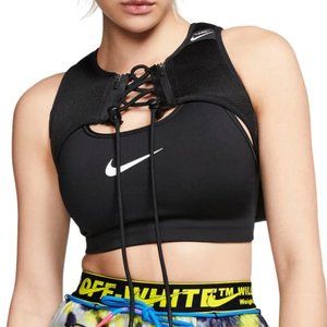 NIKE Off-White Black Utility Vest - S